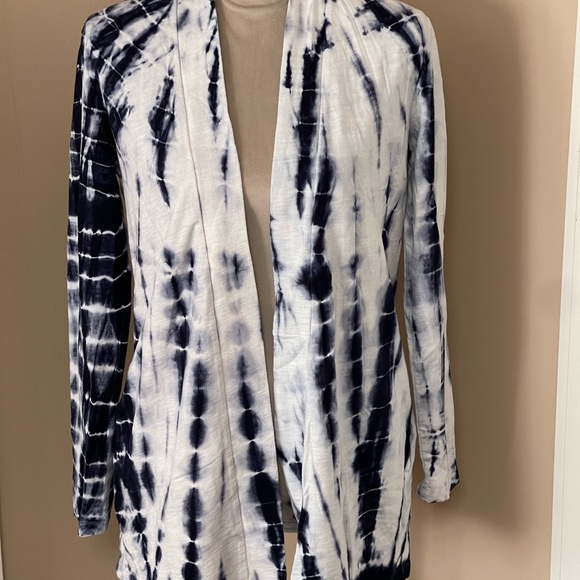 New spirit jersey open front tie-dye cardigan size XS MSRP $100 - Picture 3 of 7